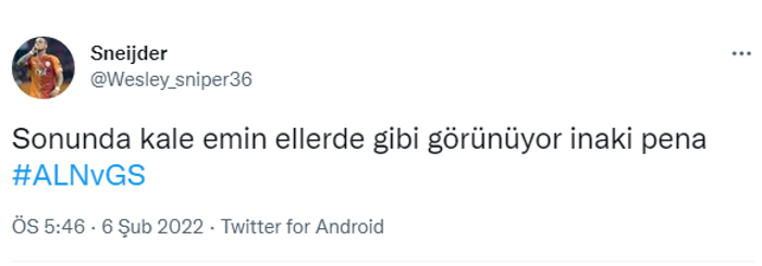 Inaki Pena, Galatasaray taraftarını mest etti: İsmail Çipe olsa 4lük olurduk