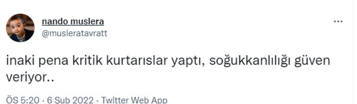Inaki Pena, Galatasaray taraftarını mest etti: İsmail Çipe olsa 4lük olurduk