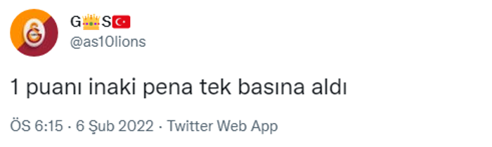 Inaki Pena, Galatasaray taraftarını mest etti: İsmail Çipe olsa 4lük olurduk