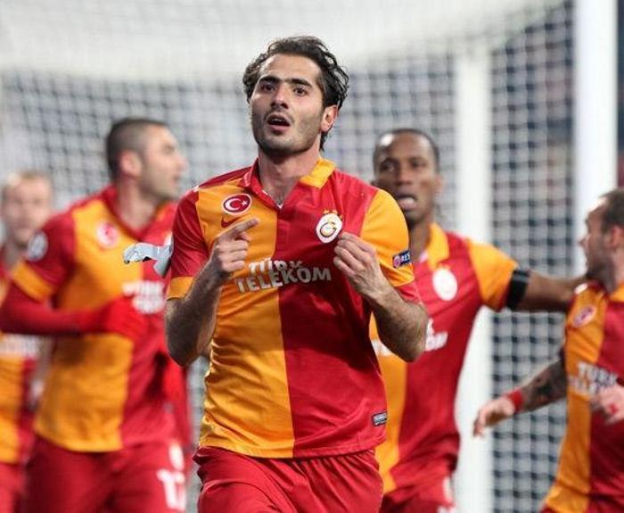 Galatasarayda Hamit Altıntop yolcu