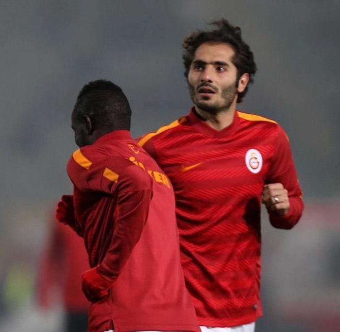 Galatasarayda Hamit Altıntop yolcu
