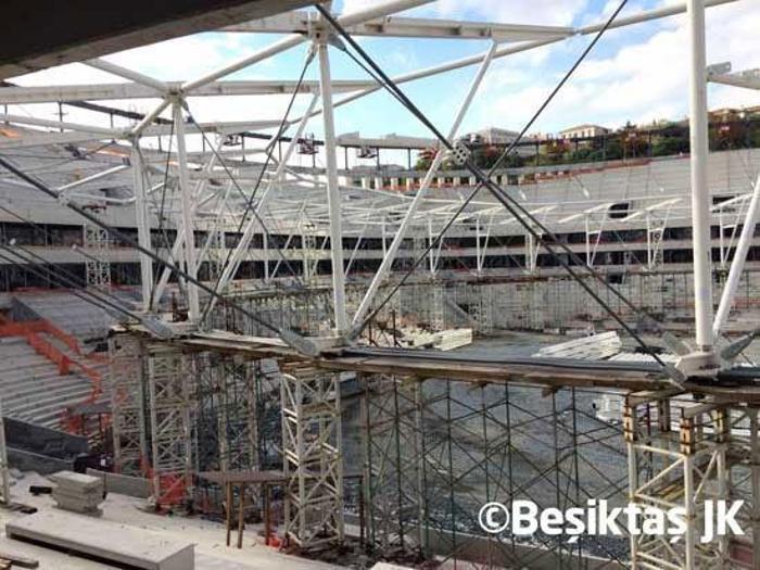 SON DAKİKA Beşiktaş Vodafone Arenada tarihi an