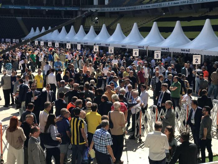Fenerbahçe seçiminden özel görüntüler