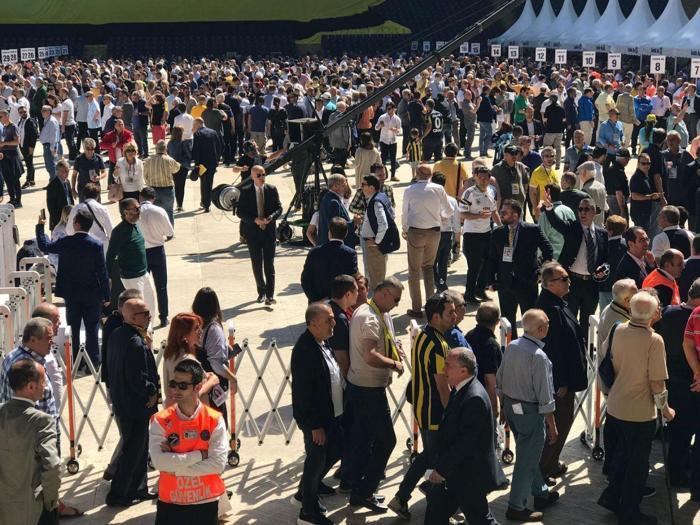 Fenerbahçe seçiminden özel görüntüler