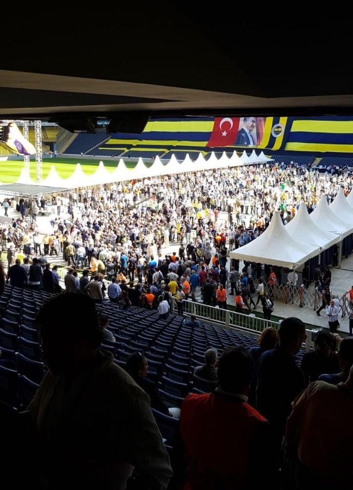 Fenerbahçe seçiminden özel görüntüler