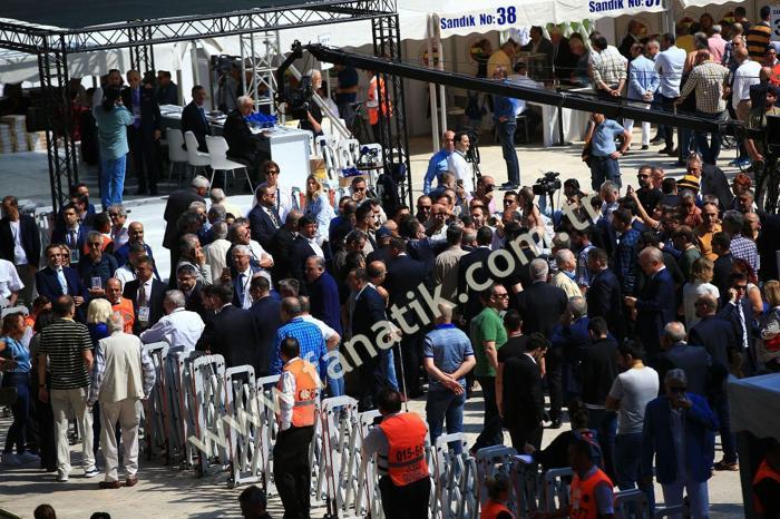 Fenerbahçe seçiminden özel görüntüler