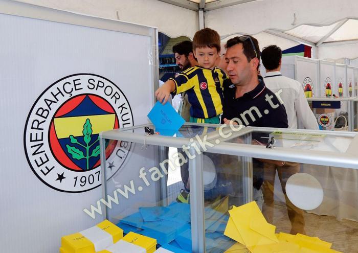 Fenerbahçe seçiminden özel görüntüler