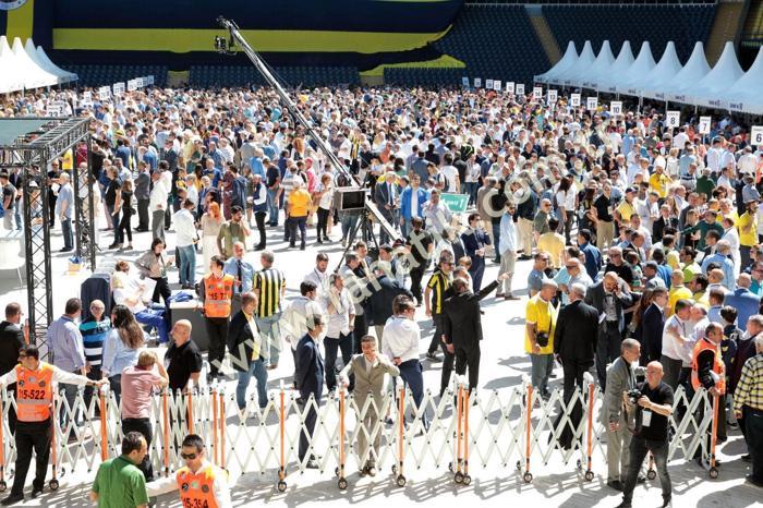 Fenerbahçe seçiminden özel görüntüler