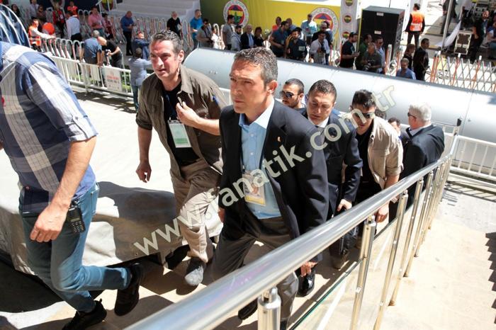 Fenerbahçe seçiminden özel görüntüler