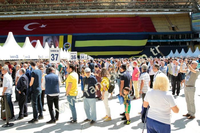 Fenerbahçe seçiminden özel görüntüler