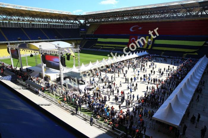 Fenerbahçe seçiminden özel görüntüler