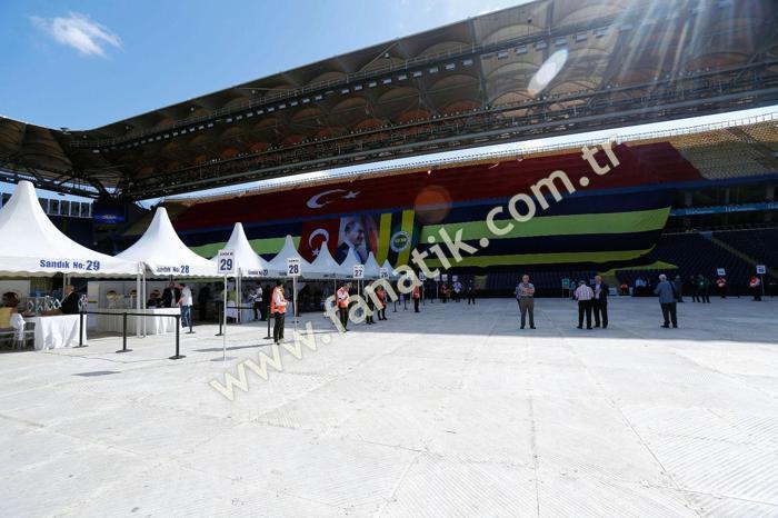 Fenerbahçe seçiminden özel görüntüler