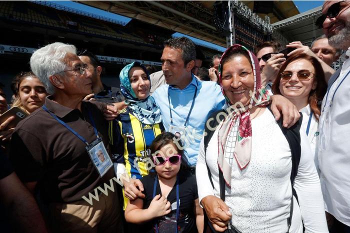 Fenerbahçe seçiminden özel görüntüler