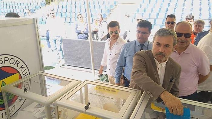 Fenerbahçe seçiminden özel görüntüler