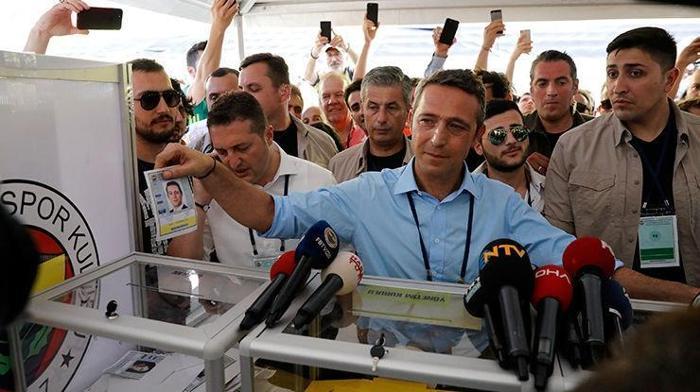 Fenerbahçe seçiminden özel görüntüler