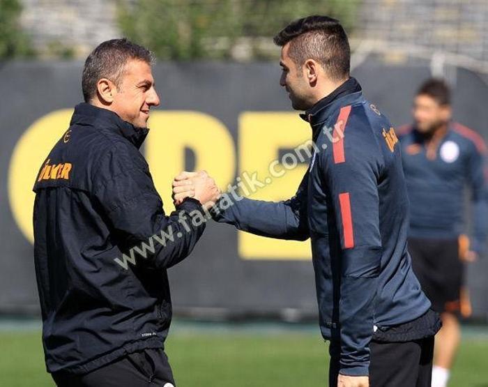 Hamza Hamzaoğlu, Burak Yılmaz ile özel ilgilendi