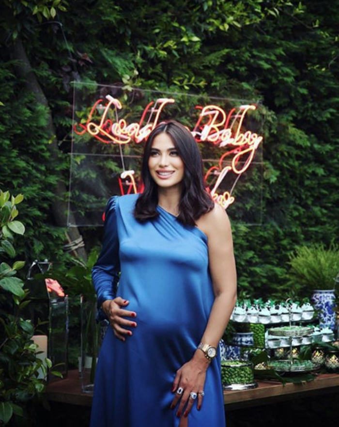 Gamze Karamanın baby showerı