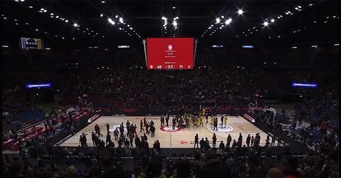 Olimpia Milano - Fenerbahçe Beko maçının ardından kavga çıktı Ortalık karıştı