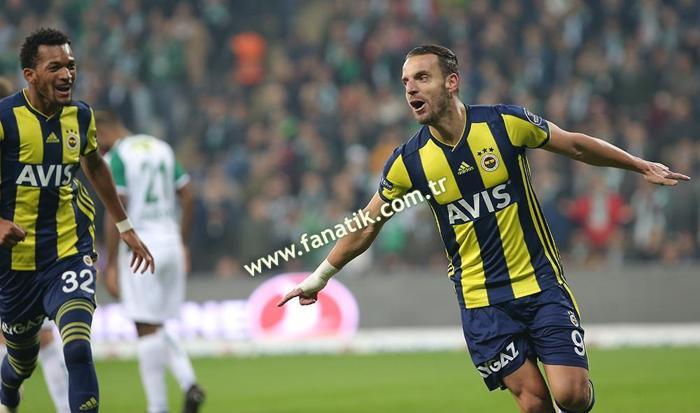 Bursaspor - Fenerbahçe maçından kareler