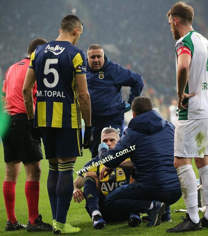 Bursaspor - Fenerbahçe maçından kareler