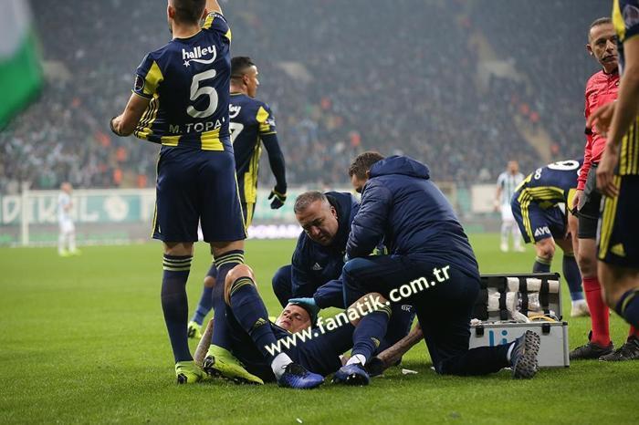 Bursaspor - Fenerbahçe maçından kareler