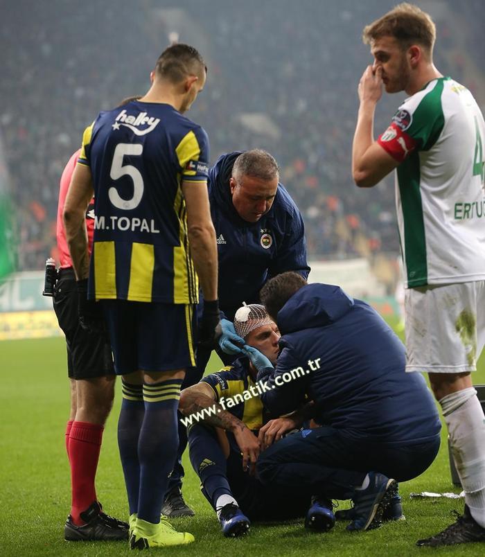 Bursaspor - Fenerbahçe maçından kareler