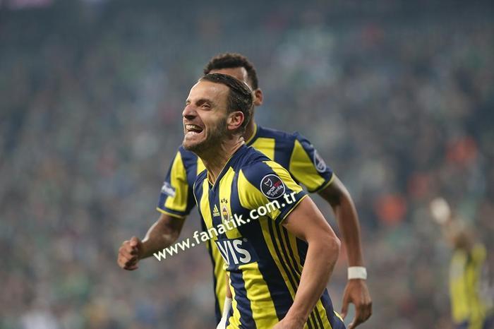 Bursaspor - Fenerbahçe maçından kareler