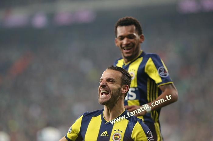 Bursaspor - Fenerbahçe maçından kareler