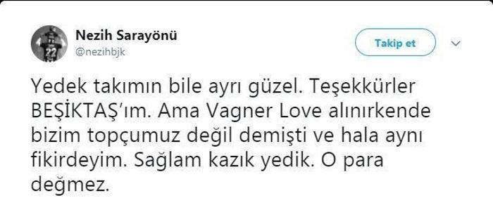 Vagner Love için flaş sözler: Sağlam kazık yedik