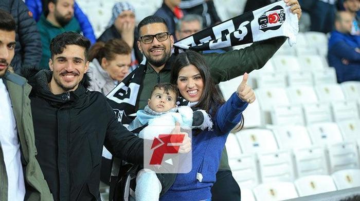 Beşiktaş-Bayern Münih maçından kareler