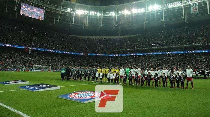 Beşiktaş-Bayern Münih maçından kareler