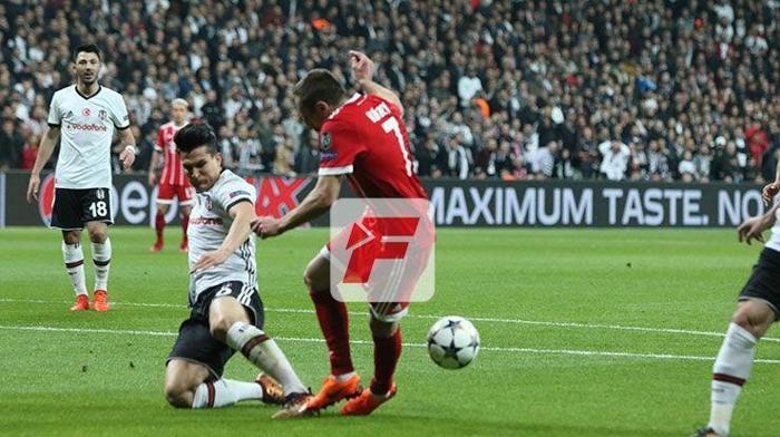 Beşiktaş-Bayern Münih maçından kareler