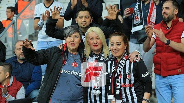 Beşiktaş-Bayern Münih maçından kareler