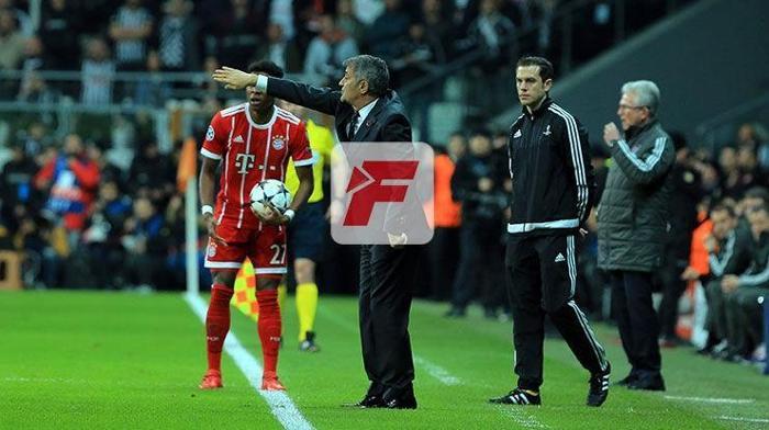 Beşiktaş-Bayern Münih maçından kareler