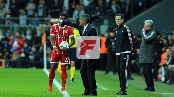Beşiktaş-Bayern Münih maçından kareler