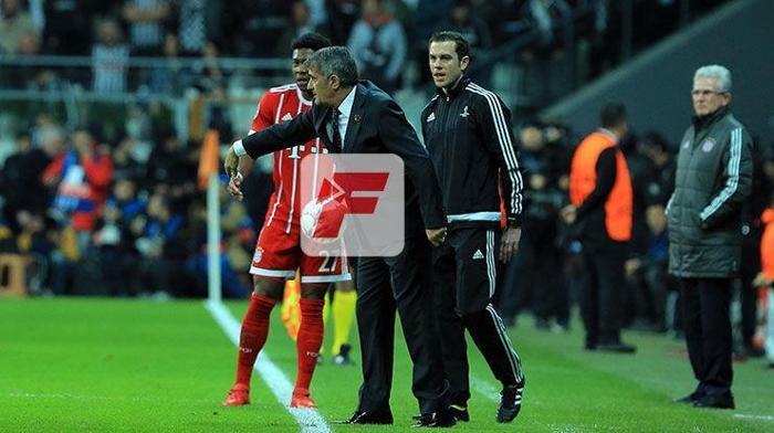 Beşiktaş-Bayern Münih maçından kareler