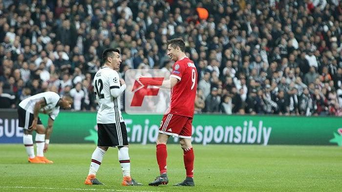 Beşiktaş-Bayern Münih maçından kareler