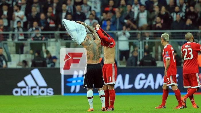 Beşiktaş-Bayern Münih maçından kareler