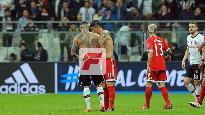 Beşiktaş-Bayern Münih maçından kareler