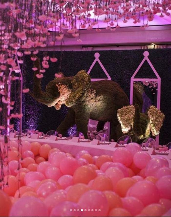 Khloe Kardashianın Baby Shower partisi çıtayı yükseltti