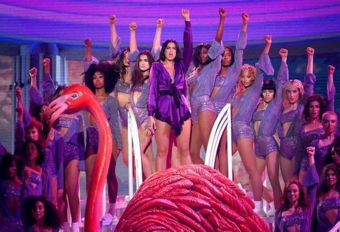 Dua Lipanın Şampiyonlar Ligi provası