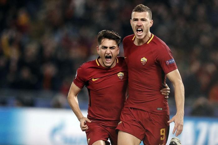 Roma-Shaktar Donetsk maçında olay çıktı
