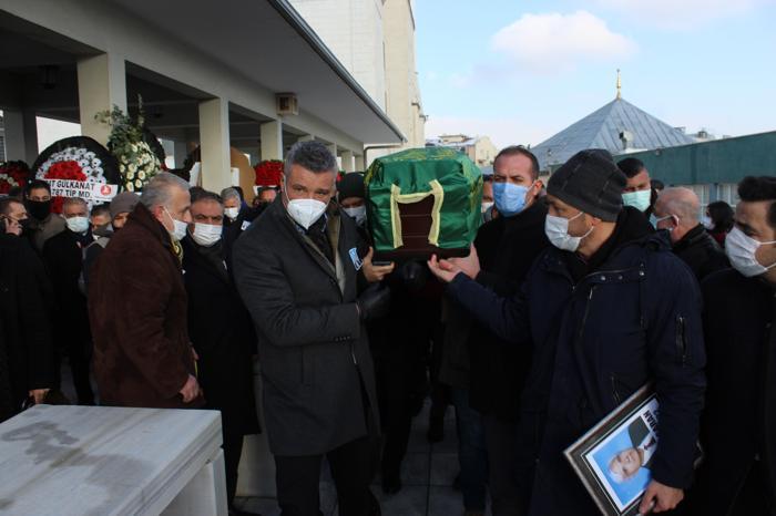 Sadettin Saranın babası Özbek Saran, son yolculuğuna uğurlandı