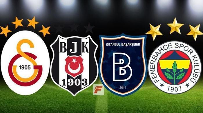 İşte devlerin kalan maçları Galatasaray - Fenerbahçe - Beşiktaş ve Başakşehir