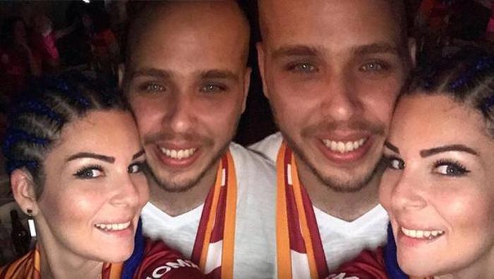 Galatasarayın ünlü taraftarları sosyal medyada coştu