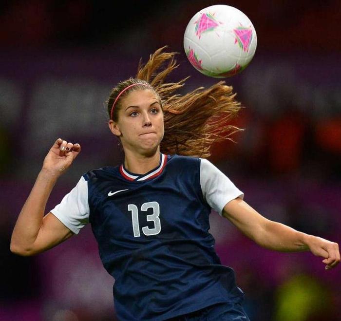 Dünyanın en güzel forveti: Alex Morgan