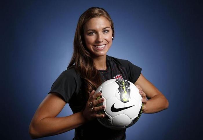 Dünyanın en güzel forveti: Alex Morgan