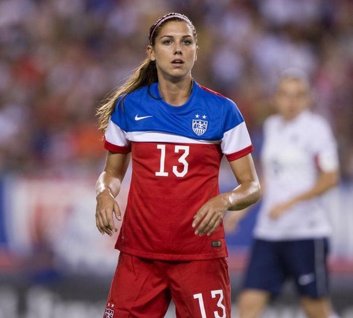 Dünyanın en güzel forveti: Alex Morgan
