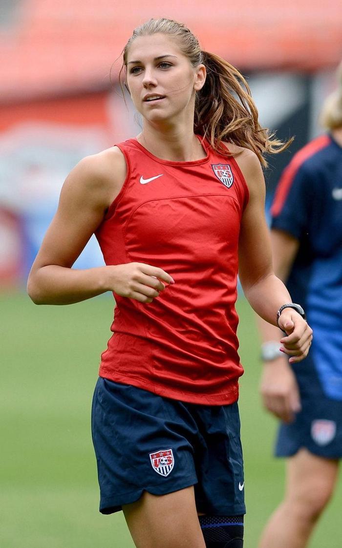 Dünyanın en güzel forveti: Alex Morgan