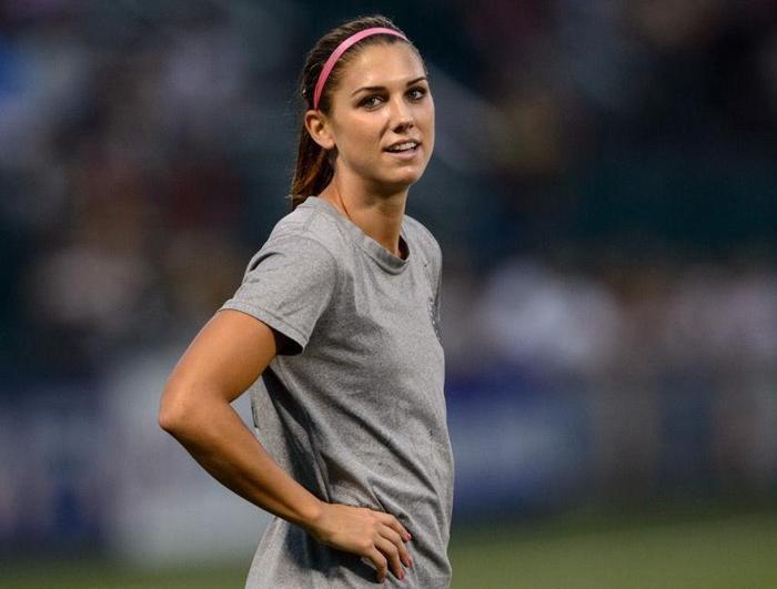Dünyanın en güzel forveti: Alex Morgan